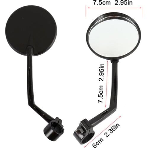 Mountain Road Bicycle Convex Safety Rearview Mirror Anti-collective HD Clear Shock Proof Bike Accessories