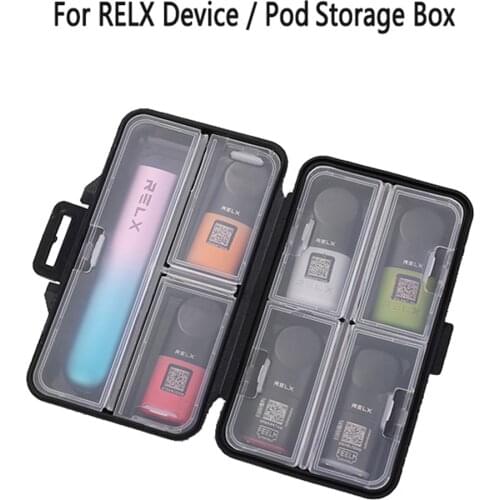For RELX Phantom Device Pod Storage Box Protective Shell For RELX Classic Box RELX 4 Infinity Pod Storage bin