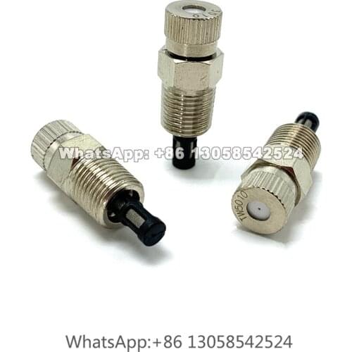 1/8” Misting Cooling System, Micro Fog Misting Nozzle, High Pressure Fog Nozzle for Cooling and Humidification