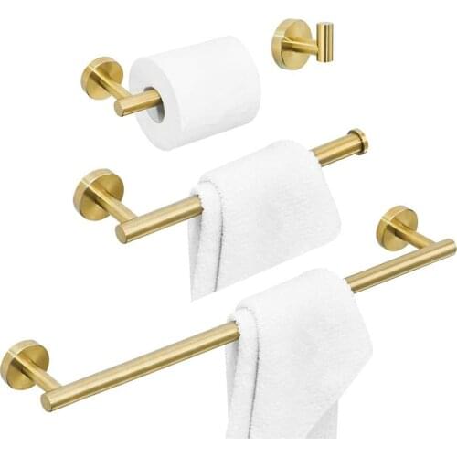 3pcs Frap Matte Black Bathroom Hardware Set Black Robe Hook Single Towel Bar Robe Hook Paper Holder Bathroom Accessories 1.2KG