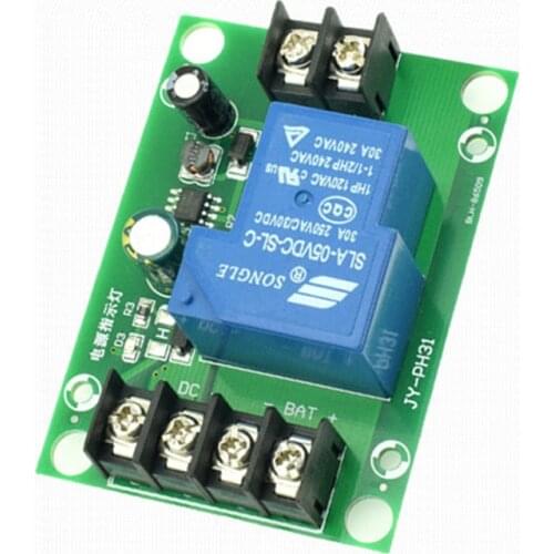 Emergency Cut Off the Battery Power Supply, Power Failure Automatically Switch the Battery Module Switch Control Board 5V-48V