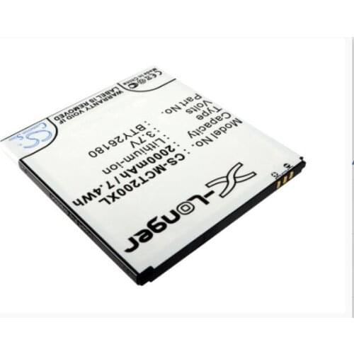 Cameron Sino 2000mAh battery for MOBISTEL Cynus T2 MT-9081W SH26160Mobistel/STD SH26162Mobistel/STD BTY26180MOBISTEL/STD