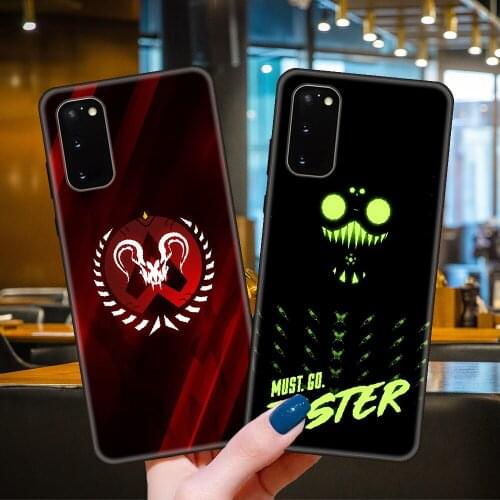Phone Case For SamSung Galaxy S20 S10 S9 S8 S7 S6 Plus E Lite Ultra Edge Black Cover Hoesjes Art Etui Fashion Game Apex Legends