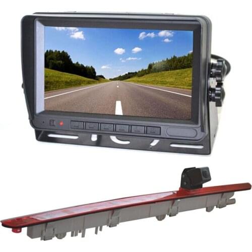 Vardsafe VS381M | Brake Light Reversing Camera + 7 Inch Stand Alone Monitor for Mercedes Vito Metris Viano Valente W447 Van