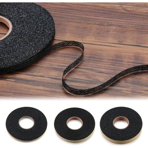 100meters 1/2/3cm Black & White Wonder Web Iron On Hemming Tape Adhesive Fabric Roll Clothes Sewing Turn up Hem