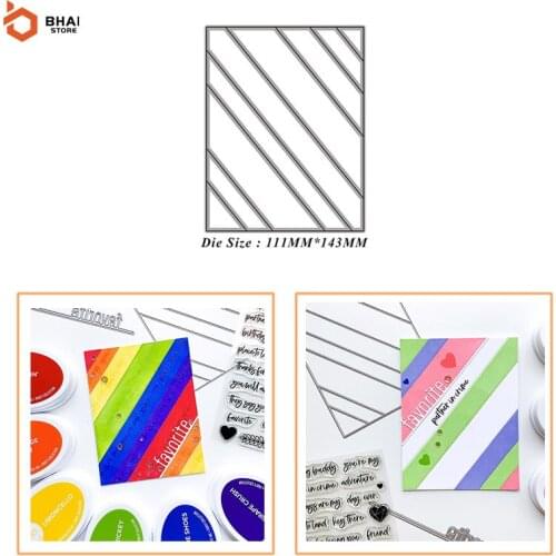 Carbon Steel Metal Cutting Die Rectangular Background Frame Suitable for Decorative Scrapbook Album Festival Card Making 2021