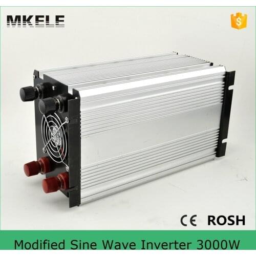 MKM3000-121G modified sine wave 3000 power inverter for camping power inverter 12vdc 120vac off grid single output with 5vdc usb