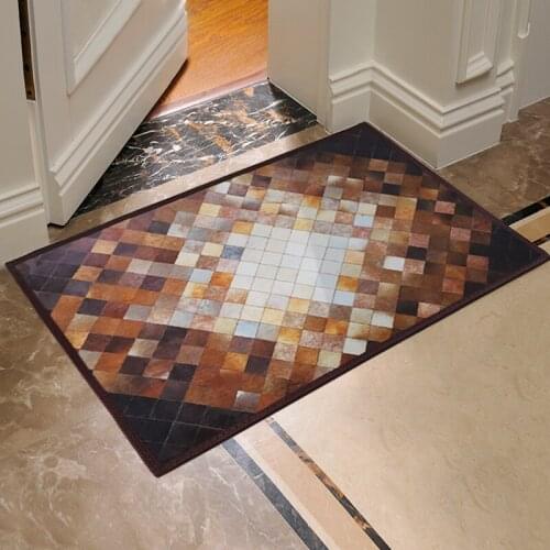 Floor mat into the door bathroom foot mat home water absorption anti-slip into the door hall carpet gate home bathroom mat