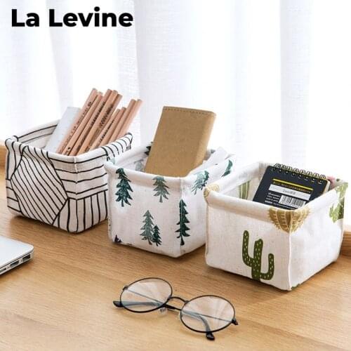 Desktop Storage Box Desk Stationery Storage Basket Dressing Table Cosmetic Sundries Home Storage Home Organization Finishing Box