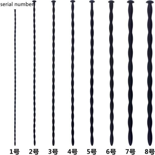 New product silicone horse eye stick silicone urethral blockage male horse eye penis expansion stimulating plunger device altern