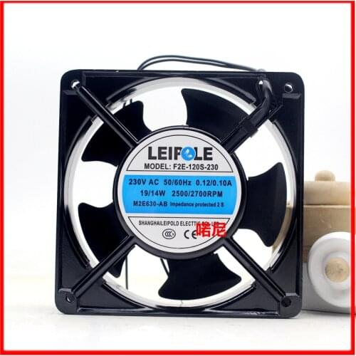 F2E-120S-230 120X120X38MM 12CM 220V metal enclosure fan axial fans