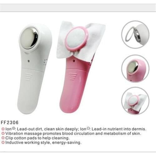 Portable Ultrasonic Ion Therapy Sonic Vibrating Facial Skin Care Essence Ion Introduction Beauty Instrument Face Rejuvena