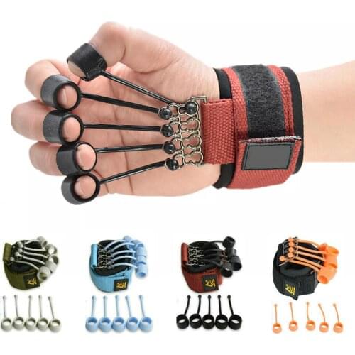 Finger Gripper Silicone Hand Rehabilitation Training Strength Trainer Exerciser Resistance Bands Fitness Equipment Finger Yoga