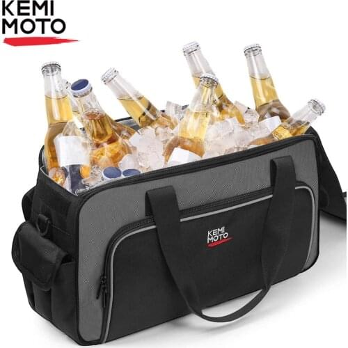 Motorcycle Saddlebag Cooler Saddle Bag Soft Cooler Universal for Touring Cross with Hard Saddlebags Insert Cooler Luggage