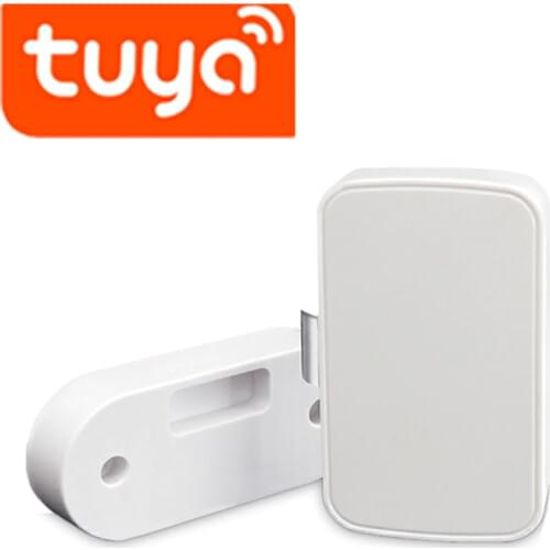 Tuya Smart Door Lock Electronic Cabinet Lock Digital Keyless Drawer Lock Bluetooth Lock Remote Control One-Key Unlock T1
