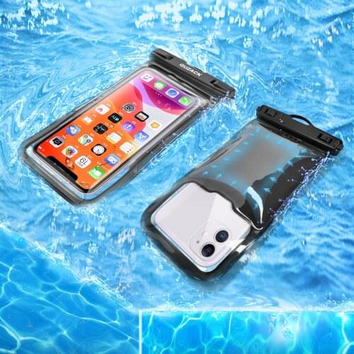 2 Pcs Universal waterproof phone pouch For iPhone 12 11Pro X XS MAX Cover Pouch floating Bag Phone Case For Samsung S21 Note 20
