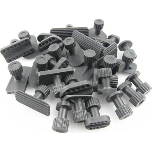 30pcs/set Thickened Bold Dent Puller Glue Pulling Tabs Paintless Removal Body Repair Tools Kit