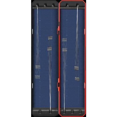 WALK FISH 38/45/55CM Carp Fishing Tackle Box Zig Chod Stiff Hair Rig Storage Box Case for Herabuna Fishing Line Hook Accessory