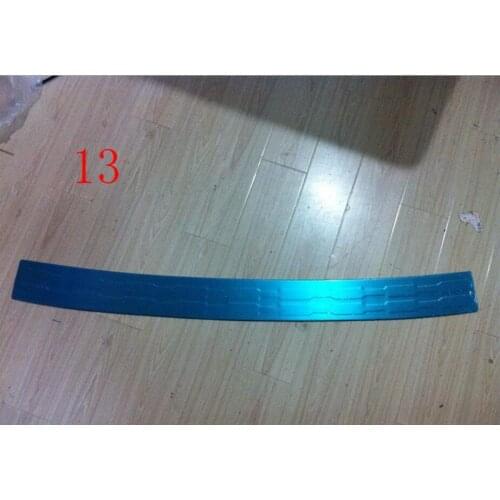 For Hyundai Tucson 2005 2006 2007 2008 2009 2010 2011 2012 Stainless steel Rear Bumper Protector Sill Rear Guard Board YJD