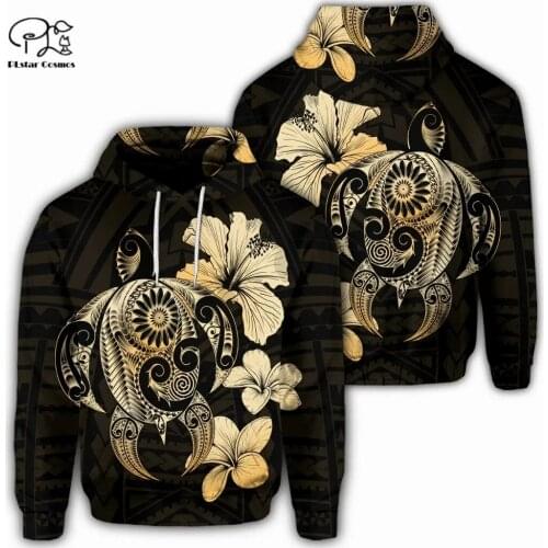 PLstar Cosmos 3DPrint Newest Wave Tribal Turtle Art Unique Amazing Harajuku Pullover Streetwear Unisex Hoodies/Sweatshirt/Zip 2