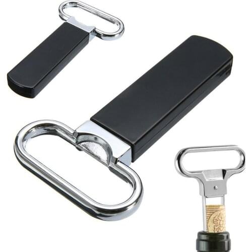 12.2cm x 6.4cm Two-Prong Cork Puller Wine Opener Red Wine Champagne Bottle Stopper Remover Tool For Kitchen Bar Supplies