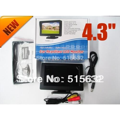 4.3 Inch Color LCD automobile Video Car Monitor For Car Backup Camera Reserve Digital Good Quality Brand New