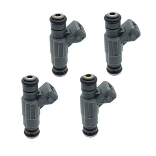 4 PCS 0280156063/06A906031BC/FJ896 Fuel Injectors For Audi A3 TT Quattro 1.8L L4 2002-2006 3.2L V W High Quality Injection