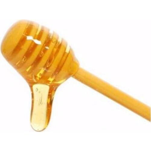 4pcs/1set Honey Spoon Wooden 15 cm Kitchen Practical Healthy Product Breakfast Honey Apparatus