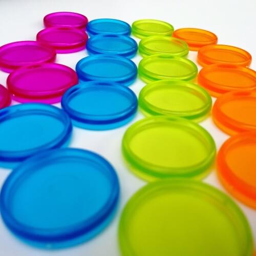 6pcs/lot Binding Ring Button Loose Book Binding Disc Loose-leaf Buckle Circa Roll Mushroom Book Binding Disc Office Storage