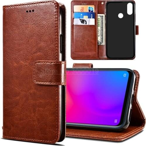 For Meizu Note 9 Case Luxury Leather Case Flip Wallet Phone Case for Meizu Note 9 Case Cover Note9 Rose Flower Hoesje 6.2