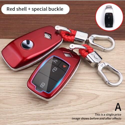 Holder Shell Cover Car Key Case For Mercedes Benz W210 W204 W203 W124 W205 Amg Gla W212 Cla W176 W213 W177 W211 E Class Clk