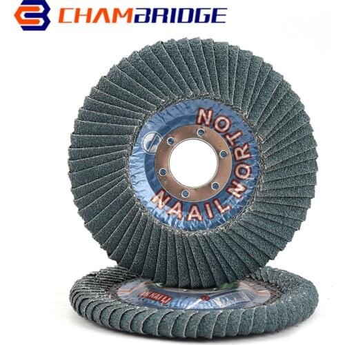 115mm Flap Disc U-Type Sanding Disc 4.5inch Grind Polish Metal Stainless Steel Flap Sanding Disc Grit 60# 2/5/10Pcs