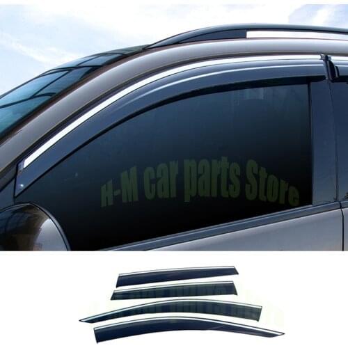 For Honda CRV CR-V 2017 2018 2019 Plastic Exterior Window Rain Visor Car Windows Protection Rain Shield Visor Cover