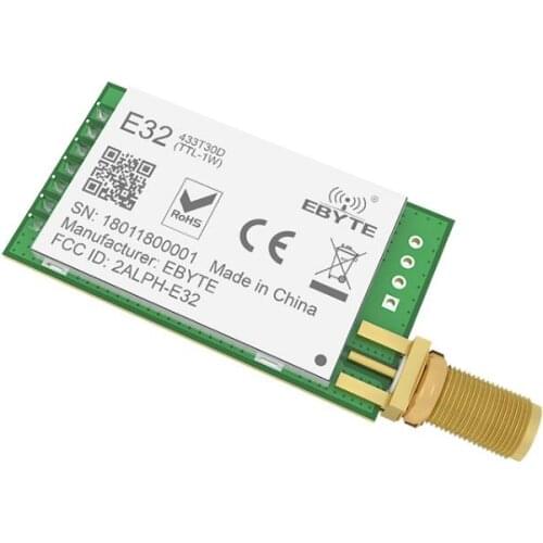 E32-TTL-100|SX1278 Wireless Module 433MHZ LoRaE32-433T30D UART