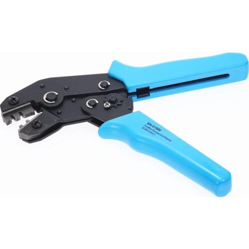 SN-01BM Crimp Tool for JST, ZH1.5, 2.0PH , 2.5XH,EH, SM, & Servo Connectors For D-SUB Terminals Sq.mm 0.08-0.5 AWG28-22