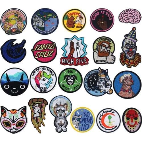 Cats and Dogs Ironing Knitting Textile Woven Sewing Accessories Patch Piece Popular Stripes Applique Stickers Personalised