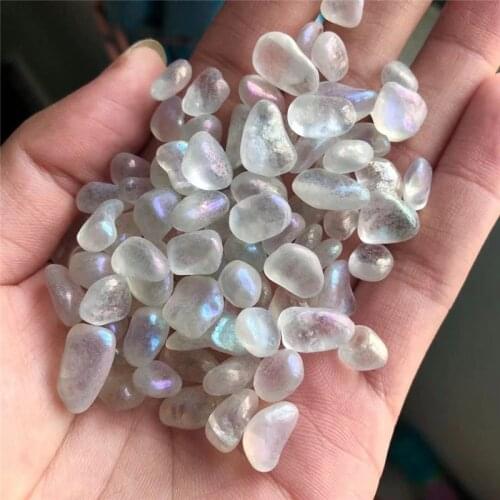 Crystals Healing Stones Gemstone Angel Aura Quartz Crystal Gravel Chips For Home Decoration