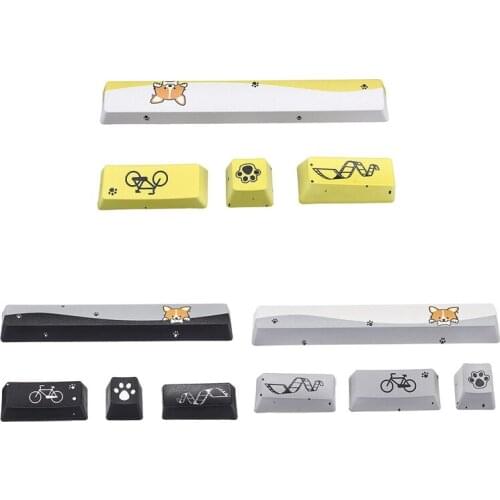 PBT Keycaps Mechanical Keyboard Keycap Set(6.25U Space + ESC + Input + Numeric Keyboard Input)