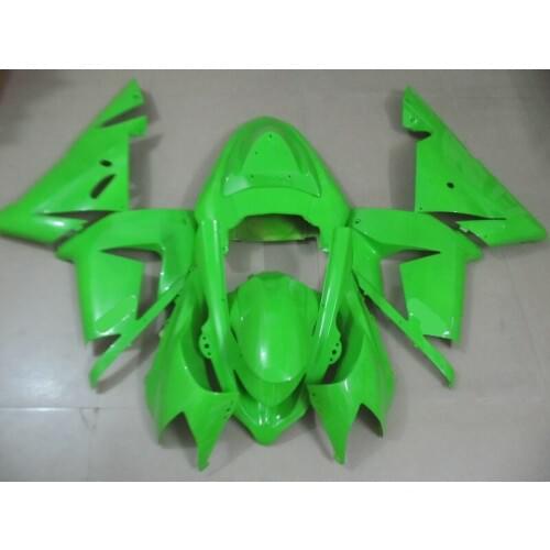 Custom Motorcycle Fairing kit for KAWASAKI Ninja ZX10R 2004 2005 ZX10R 04 05 zx10r Whole green ABS Fairings set+gifts SF64