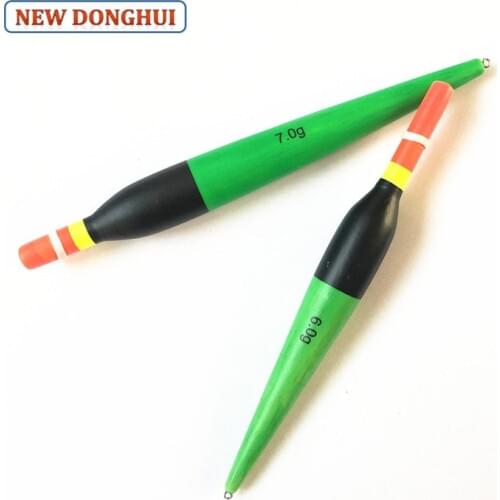 Newdonghui Assorted Balsa Float Freshwater Fishing Float Flotteur Bobber 6.0G 7.0G Model 6404 10pcs Assorted 2 sizes