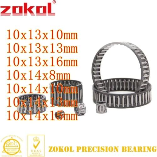 ZOKOL K101310/101313/101408/101410/101413/101415 Radial needle roller and cage assembly bearing needle bearings