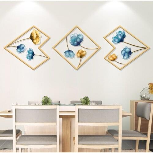 Nordic Modern Wall Stickers Flowers Room Decor Aesthetic Living Room Sofa Backdrop Decoration Girl Bedroom Wallpaper Mural