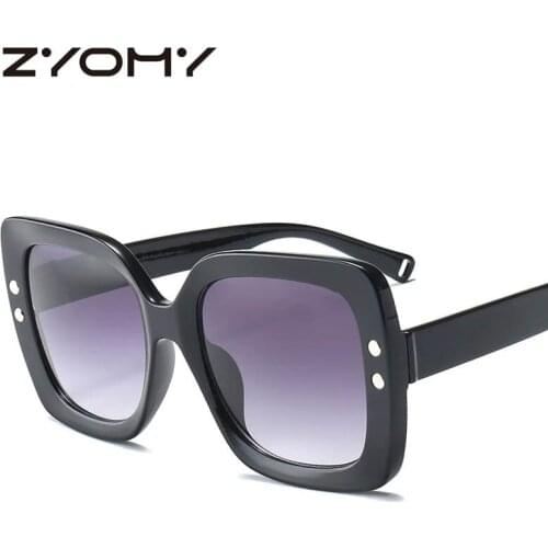 Q Oculos De Sol Casual Brand Designer Women Sunglasses Big Frame Oversized Square Sun Glasses Men Shades Driving Goggles UV400