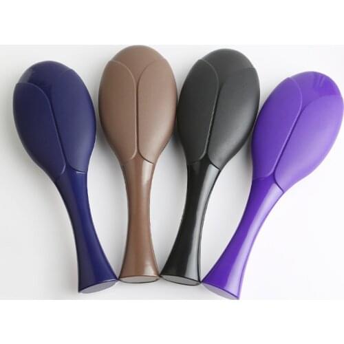 Dark Queen Beauty Massage Comb Anti-Knot Hair Detangler Styling Comb Haircare Hair Brush Maintain Hair Curl Barber Accessories