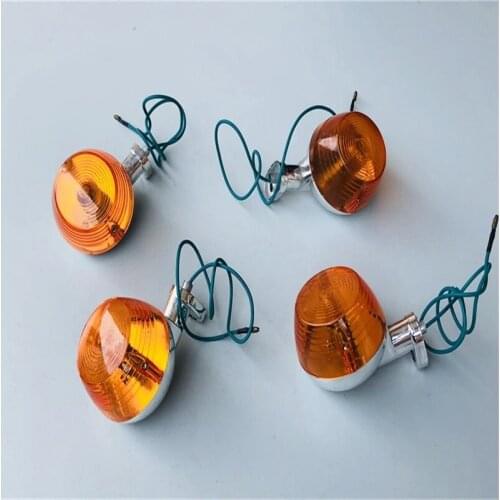 Motorcycle Turn Signal light WINKER Round Lamp Flasher indicator Vintage Indicators For HONDA PASSPORT C50 C65 C70 C90 JH70 70cc