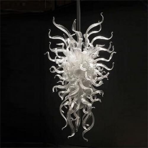 Villa Decoration Modern Lighting Chandeliers 100% Dale Chihuly Art Plates Chandelier Glass Dome Light