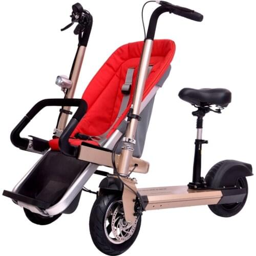 Parent-Child bike e taga Childrens Electric Balance Scooter Adult Scooter Slip Baby Electric Baby bike 2 in 1