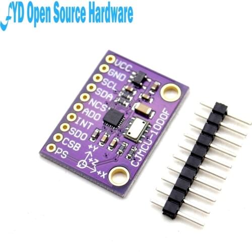 1pcs CJMCU-117 MPU9250/MS5611 high precision 9-axis 10DOF attitude module SPI/IIC communication