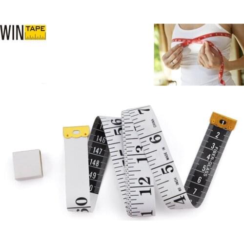 WINTAPE 150cm Body Measuring Ruler Sewing Tailor Tape Measure Double-sided Scale Centimeter Inch Sewing Soft PVC Measuring Tape