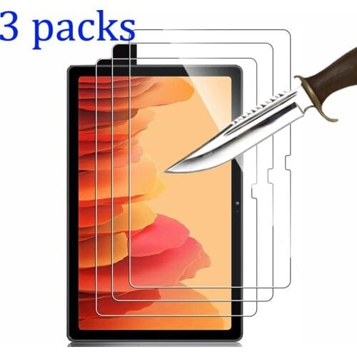 3 packs glass screen protector for samsung galaxy tab A A6 A7 10.4 SM-T500 SM-T50 9.7 10.1 10.5 T280 T290 P200 P580 T580 T510